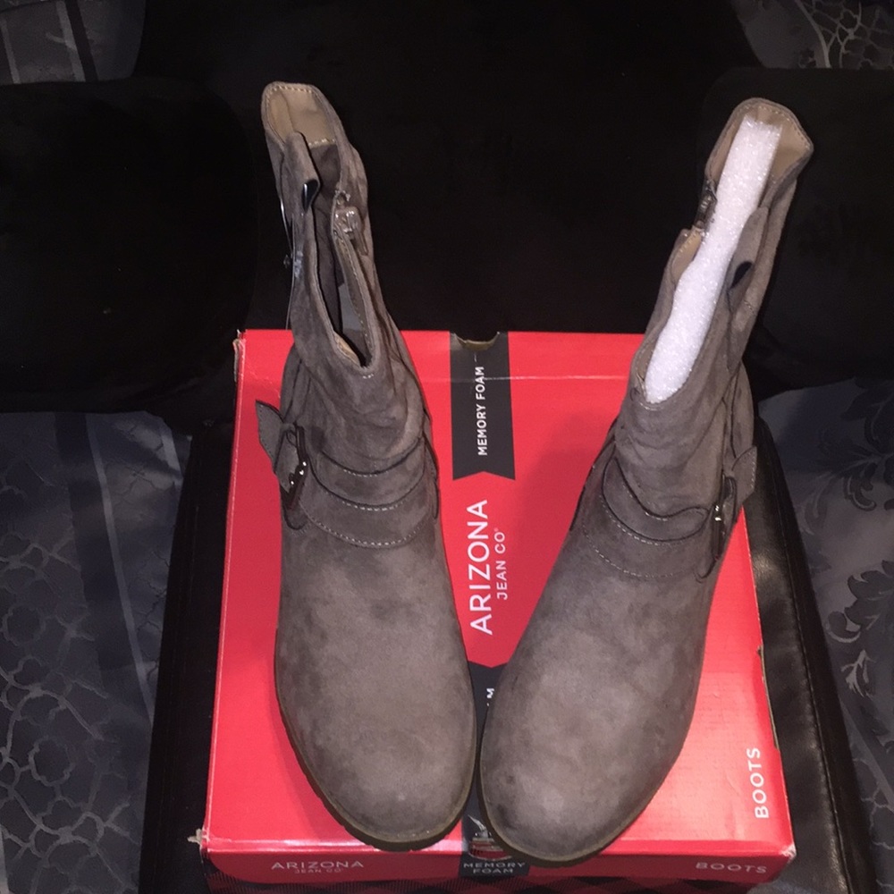 Ladies Memory Foam Booties